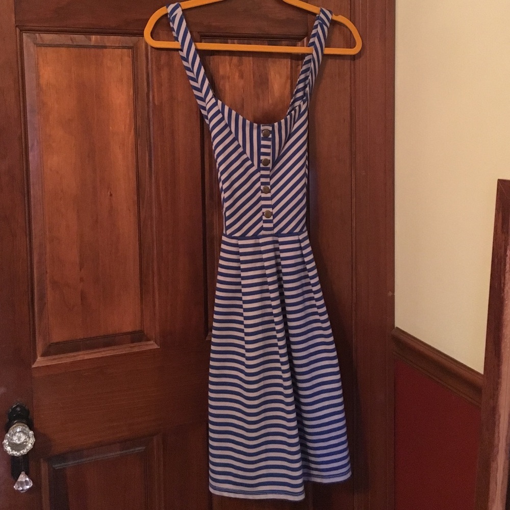 Anthropologie striped dress